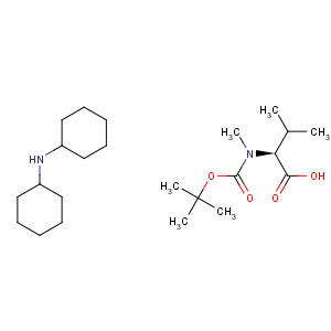 CAS No:35761-42-3 L-Valine,N-[(1,1-dimethylethoxy)carbonyl]-N-methyl-, compd. withN-cyclohexylcyclohexanamine (1:1)