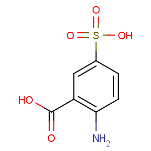CAS No:3577-63-7 2-amino-5-sulfobenzoic acid