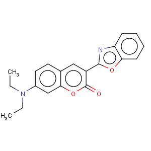 CAS No:35773-42-3 2H-1-Benzopyran-2-one,3-(2-benzoxazolyl)-7-(diethylamino)-