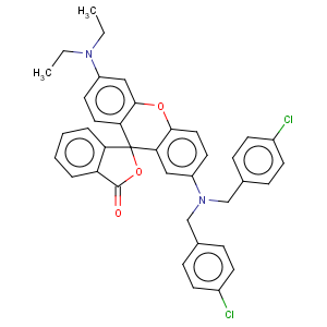 CAS No:35783-51-8 Spiro[isobenzofuran-1(3H),9'-[9H]xanthen]-3-one,2'-[bis[(4-chlorophenyl)methyl]amino]-6'-(diethylamino)-