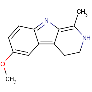CAS No:3589-73-9 6-methoxy-1-methyl-3,4-dihydro-2H-pyrido[3,4-b]indole