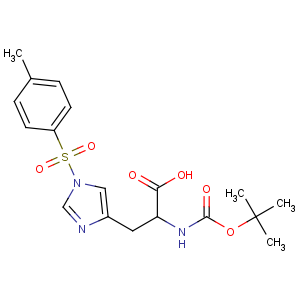 CAS No:35899-43-5 (2S)-3-[1-(4-methylphenyl)sulfonylimidazol-4-yl]-2-[(2-methylpropan-2-<br />yl)oxycarbonylamino]propanoic acid