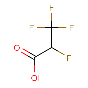 CAS No:359-49-9 Propanoic acid,2,3,3,3-tetrafluoro-