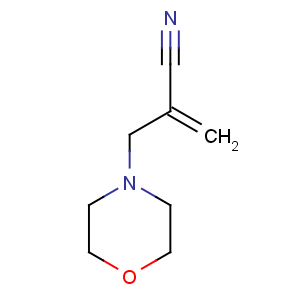 CAS No:35961-50-3 4-Morpholinepropanenitrile,a-methylene-