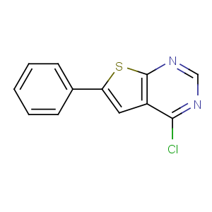 CAS No:35970-79-7 4-chloro-6-phenylthieno[2,3-d]pyrimidine