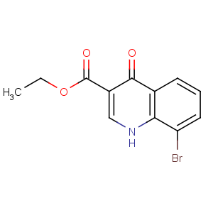 CAS No:35975-57-6 ethyl 8-bromo-4-oxo-1H-quinoline-3-carboxylate