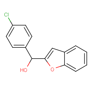 CAS No:3611-72-1 1-benzofuran-2-yl-(4-chlorophenyl)methanol