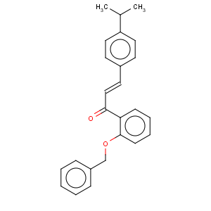 CAS No:36129-43-8 1-[2-(benzyloxy)phenyl]-3-(4-isopropylphenyl)prop-2-en-1-one