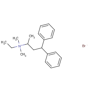 CAS No:3614-30-0 4,4-diphenylbutan-2-yl-ethyl-dimethylazanium