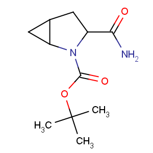 CAS No:361440-67-7 tert-butyl<br />(1S,3S,5S)-3-carbamoyl-2-azabicyclo[3.1.0]hexane-2-carboxylate