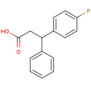 CAS No:362-86-7 3-(4-fluorophenyl)-3-phenylpropanoic acid