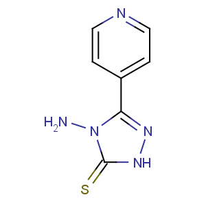 CAS No:36209-51-5 4-amino-3-pyridin-4-yl-1H-1,2,4-triazole-5-thione