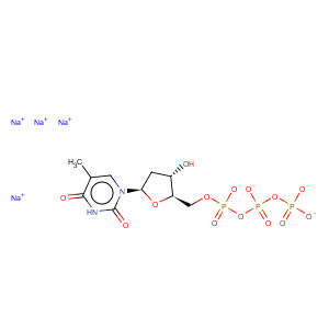 CAS No:3624-46-2 2'-Deoxythymidine 5'-triphosphoric acid tetrasodium salt