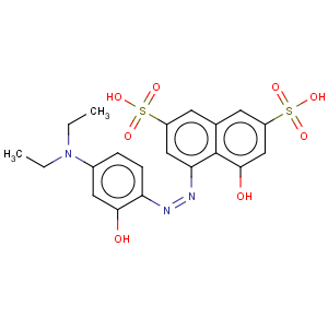 CAS No:3627-04-1 2,7-Naphthalenedisulfonicacid, 4-[2-[4-(diethylamino)-2-hydroxyphenyl]diazenyl]-5-hydroxy-
