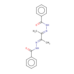 CAS No:36289-79-9 Benzoic acid,1,1'-[2,2'-(1,2-dimethyl-1,2-ethanediylidene)dihydrazide]