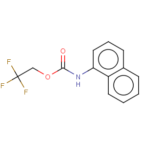 CAS No:363-21-3 Carbamic acid,1-naphthalenyl-, 2,2,2-trifluoroethyl ester (9CI)