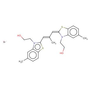 CAS No:36393-83-6 3-(2-hydroxyethyl)-2-[3-((3-(2-hydroxyethyl)-5-methyl-3h-benzothiazol-2-ylidene)-2-methyl)-1-propenyl]-5-methyl-benzothi