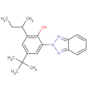 CAS No:36437-37-3 2-(benzotriazol-2-yl)-6-butan-2-yl-4-tert-butylphenol