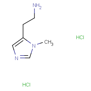 CAS No:36475-47-5 2-(3-methylimidazol-4-yl)ethanamine