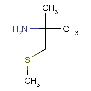 CAS No:36567-04-1 2-Propanamine,2-methyl-1-(methylthio)-