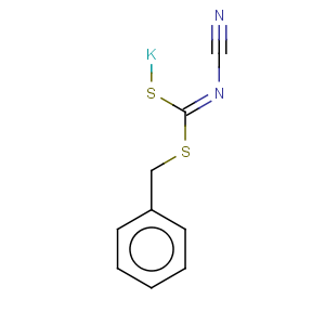 CAS No:36598-30-8 Carbamodithioic acid,cyano-, phenylmethyl ester, potassium salt (9CI)