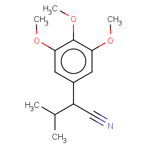 CAS No:36622-33-0 Benzeneacetonitrile,3,4,5-trimethoxy-a-(1-methylethyl)-
