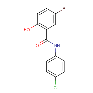 CAS No:3679-64-9 5-bromo-N-(4-chlorophenyl)-2-hydroxybenzamide