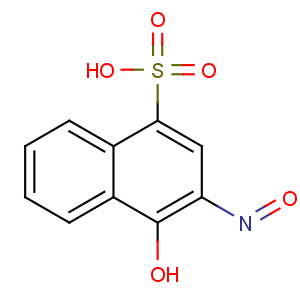 CAS No:3682-32-4 4-hydroxy-3-nitrosonaphthalene-1-sulfonic acid