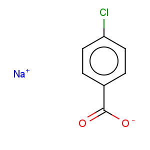 CAS No:3686-66-6 Benzoic acid,4-chloro-, sodium salt (1:1)