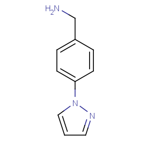 CAS No:368870-03-5 (4-pyrazol-1-ylphenyl)methanamine