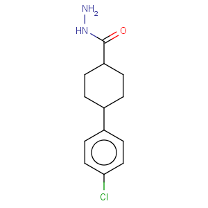 CAS No:368870-04-6 Cyclohexanecarboxylicacid, 4-(4-chlorophenyl)-, hydrazide