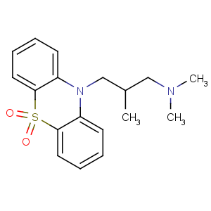 CAS No:3689-50-7 3-(5,5-dioxophenothiazin-10-yl)-N,N,2-trimethylpropan-1-amine