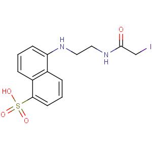 CAS No:36930-63-9 5-[2-[(2-iodoacetyl)amino]ethylamino]naphthalene-1-sulfonic acid