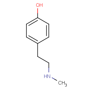 CAS No:370-98-9 4-[2-(methylamino)ethyl]phenol
