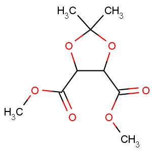 CAS No:37031-29-1 dimethyl (4R,5R)-2,2-dimethyl-1,3-dioxolane-4,5-dicarboxylate