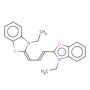 CAS No:37069-75-3 Benzoxazolium,3-ethyl-2-[3-(3-ethyl-2(3H)-benzoxazolylidene)-1-propen-1-yl]-