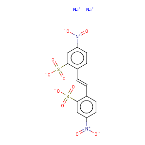 CAS No:3709-43-1 Benzenesulfonic acid,2,2'-(1,2-ethenediyl)bis[5-nitro-, sodium salt (1:2)