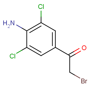 CAS No:37148-47-3 1-(4-amino-3,5-dichlorophenyl)-2-bromoethanone