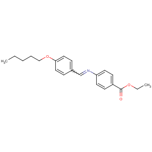 CAS No:37168-42-6 ethyl 4-[(4-pentoxyphenyl)methylideneamino]benzoate