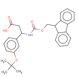 CAS No:372144-16-6 Benzenepropanoic acid,3-(1,1-dimethylethoxy)-b-[[(9H-fluoren-9-ylmethoxy)carbonyl]amino]-