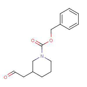 CAS No:372159-77-8 benzyl 3-(2-oxoethyl)piperidine-1-carboxylate