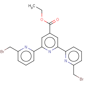 CAS No:372520-85-9 6,6''-Bis(bromomethyl)-[2,2':6',2''-terpyridine]-4'-carboxylic acid ethyl ester