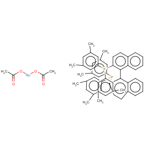 CAS No:374067-49-9 Ruthenium, bis(acetato-kO,kO')[(1S)-[1,1'-binaphthalene]-2,2'-diylbis[bis(3,5-dimethylphenyl)phosphine-kP]]-, (OC-6-22)- (9CI)
