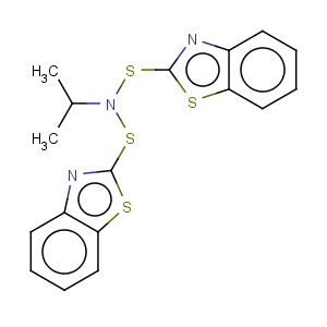 CAS No:3741-79-5 2-Benzothiazolesulfenamide,N-(2-benzothiazolylthio)-N-(1-methylethyl)-