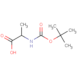 CAS No:3744-87-4 2-[(2-methylpropan-2-yl)oxycarbonylamino]propanoic acid