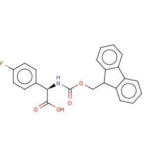 CAS No:374791-03-4 Benzeneacetic acid, a-[[(9H-fluoren-9-ylmethoxy)carbonyl]amino]-4-fluoro-,(aR)-