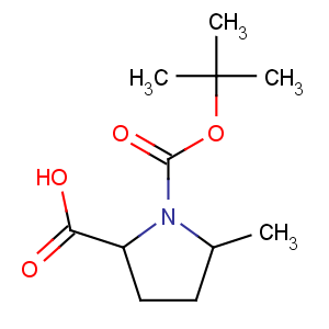 CAS No:374929-20-1 (2S)-5-methyl-1-[(2-methylpropan-2-yl)oxycarbonyl]pyrrolidine-2-<br />carboxylic acid