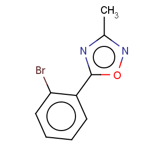 CAS No:375857-64-0 1,2,4-Oxadiazole,5-(2-bromophenyl)-3-methyl-