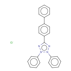 CAS No:37632-83-0 2H-Tetrazolium,5-[1,1'-biphenyl]-4-yl-2,3-diphenyl-, chloride (1:1)