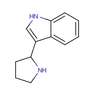 CAS No:3766-03-8 3-pyrrolidin-2-yl-1H-indole